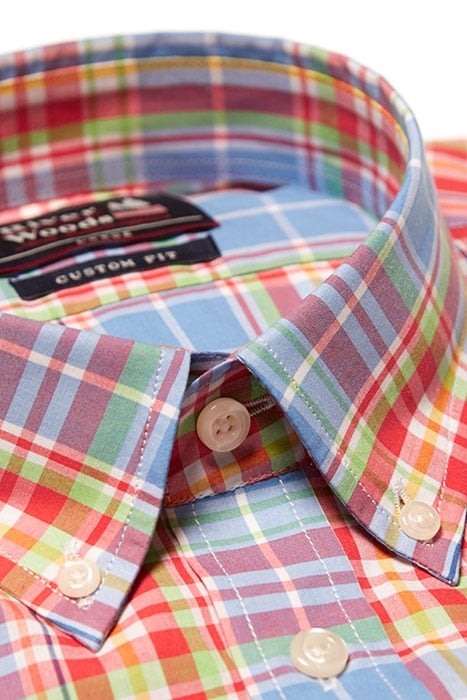 CUSTOM FIT WALLSTREET SHIRT C MULTI 4