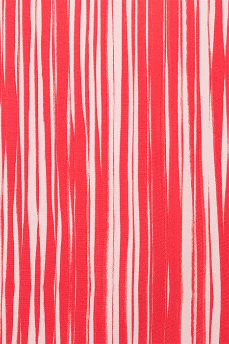 STRAPPY PRINT DRESS RED ABSTRA 5