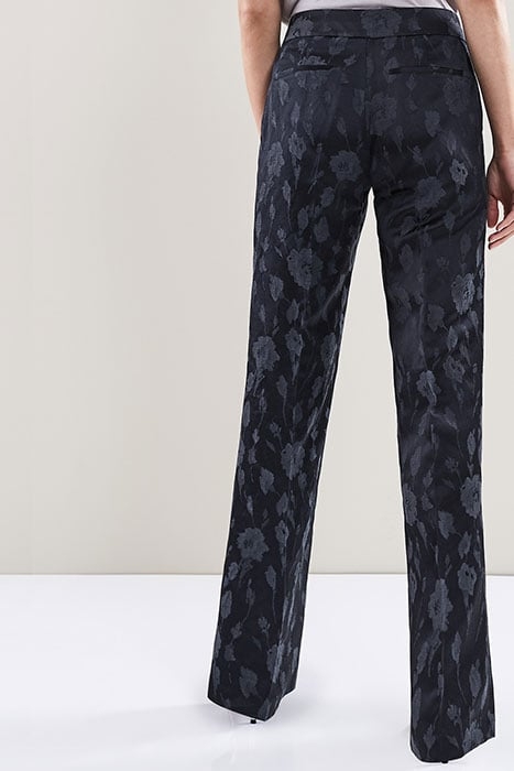 PEONY TROUSER-JACQUARD TR NAVY 5