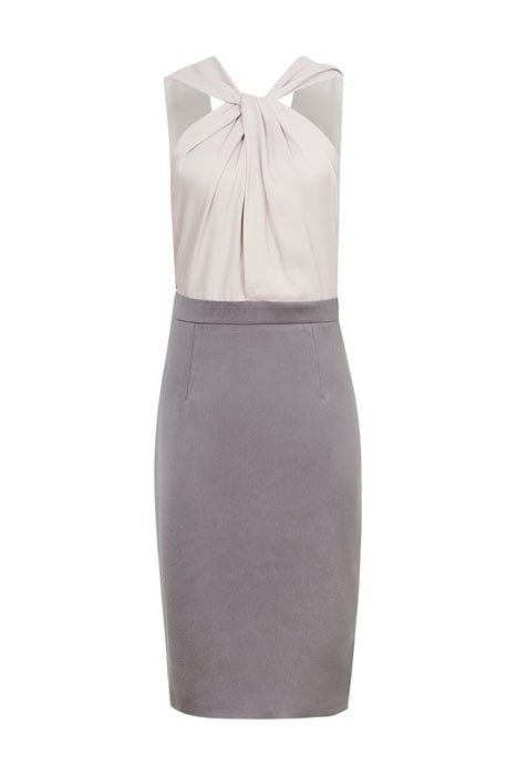 MAISIE-CONTRAST DRESS ASH PINK 1
