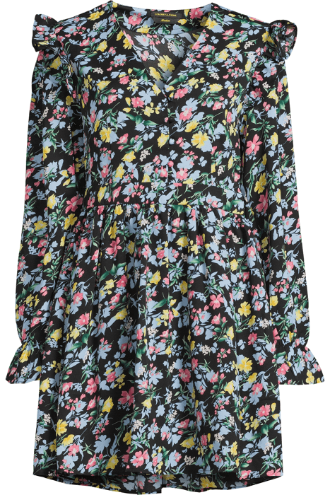 NOELLE FLOWER V-NECK DRESS WOMEN MULTICOLOR 1