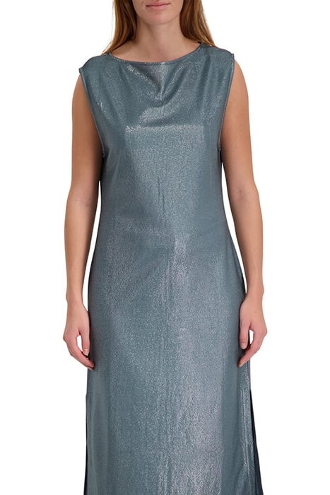 VENUS LUREX DRESS BLUE GREY/ 2
