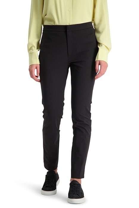 COTTON STRETCH TROUSER BLACK 1