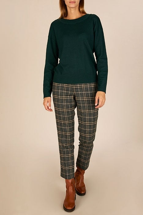 SPLIT BOTTOM PANT GREEN 3
