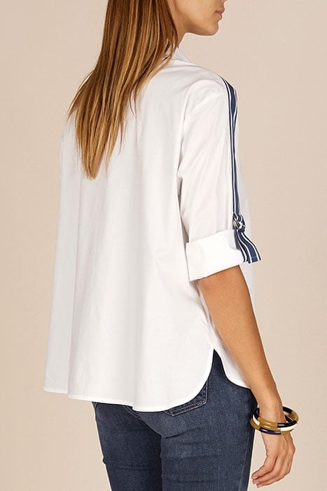 SHIRT LS TAPE WHITE 3