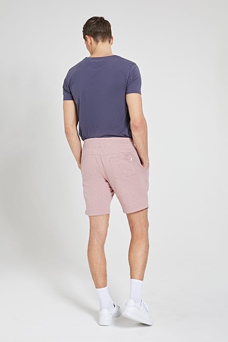 MEN SWEAT SHORT SAMMY OLD ROSE PINK 3