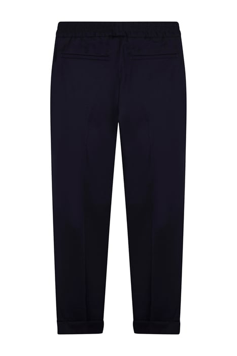 M. TERRY CROPPED TROUSER NAVY 2