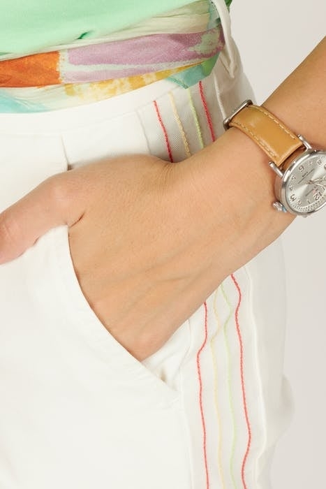 CLASSIC PANT FANCY SIDESEAM OFF WHITE 4