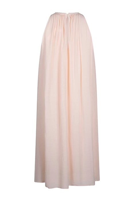 FLOWY CRINKLE DRESS CHAMPAGNE 3