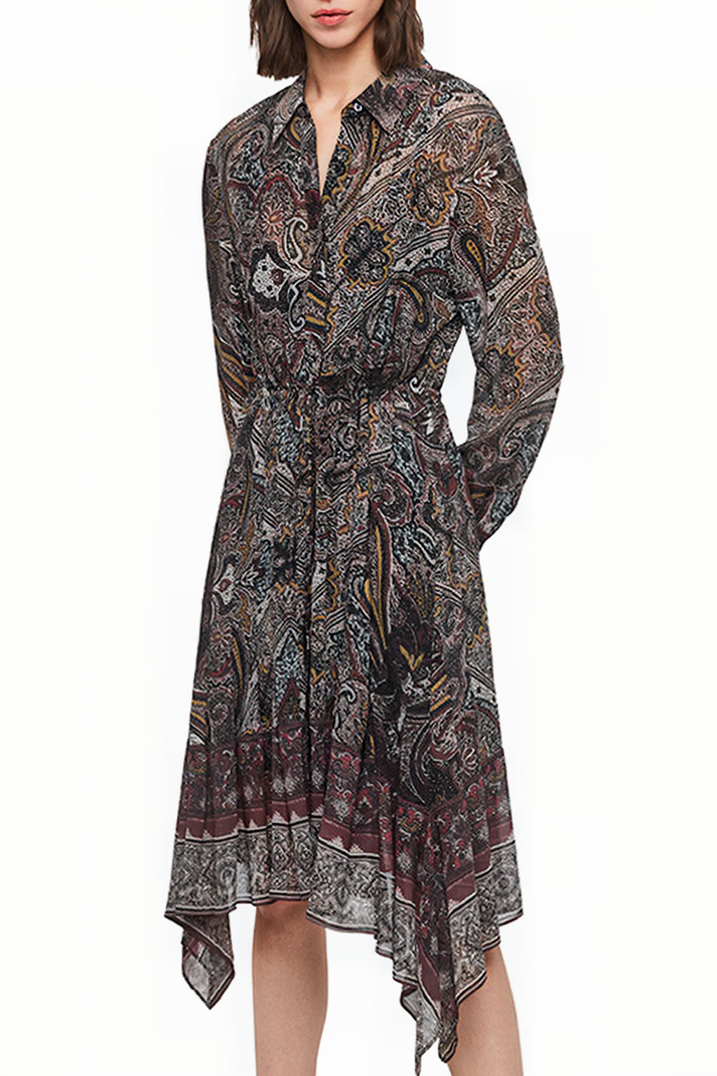 LIZZY SCARF DRESS PURPLE 4