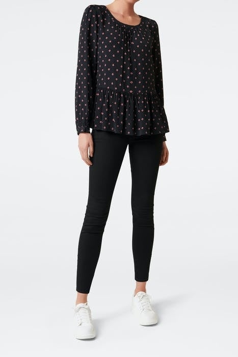 JODY SMOCK BLOUSE MAJORELLE DITSY 4