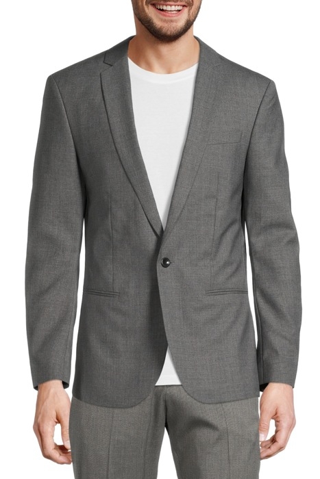 M. CHRISTIAN COOL WOOL JACKET GREY MEL. 1