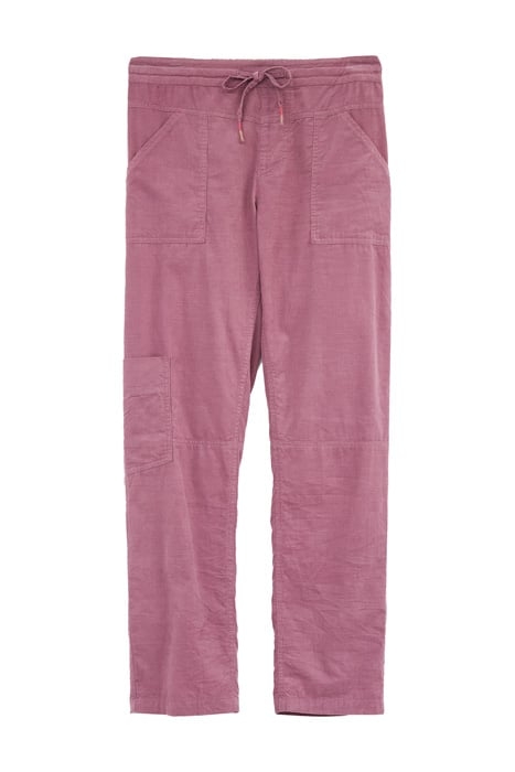 CORD UTILITY TROUSER MID PINK 1