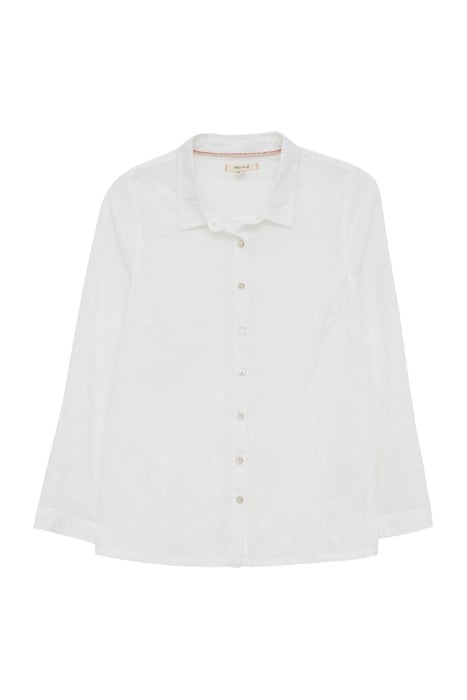 EMILY EMBROIDERED SHIRT PALE IVORY 1