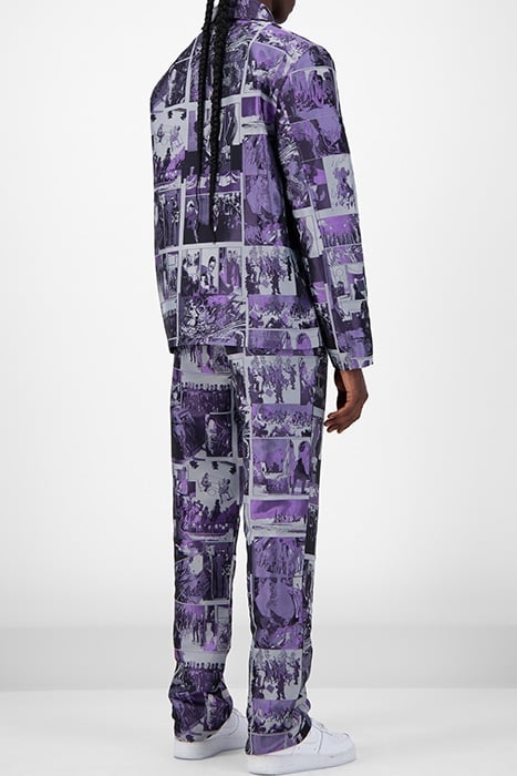 PURPLE COMIC JAMA JACKET 2