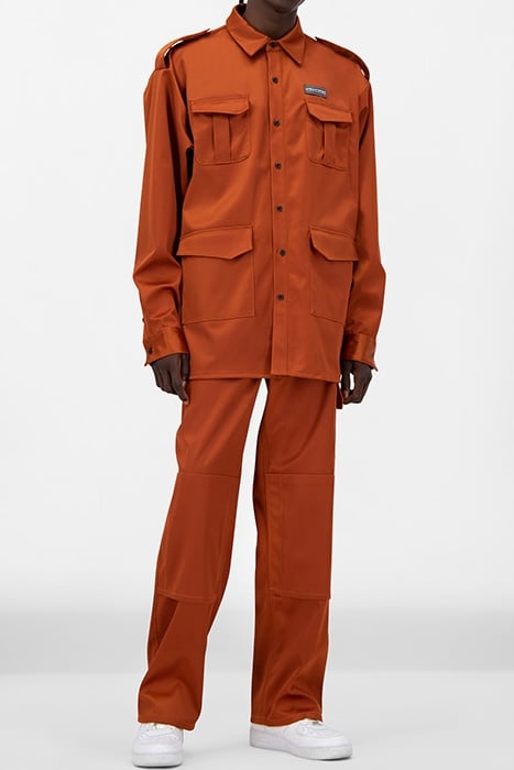 RUST JAVAN SATIN JACKET 3