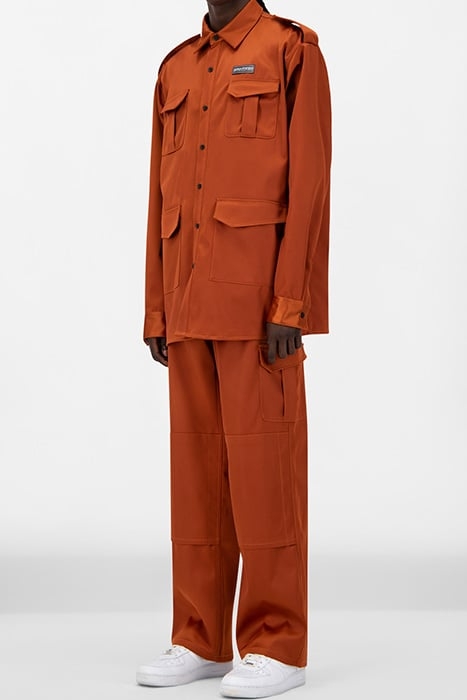 RUST JAVAN SATIN JACKET 2