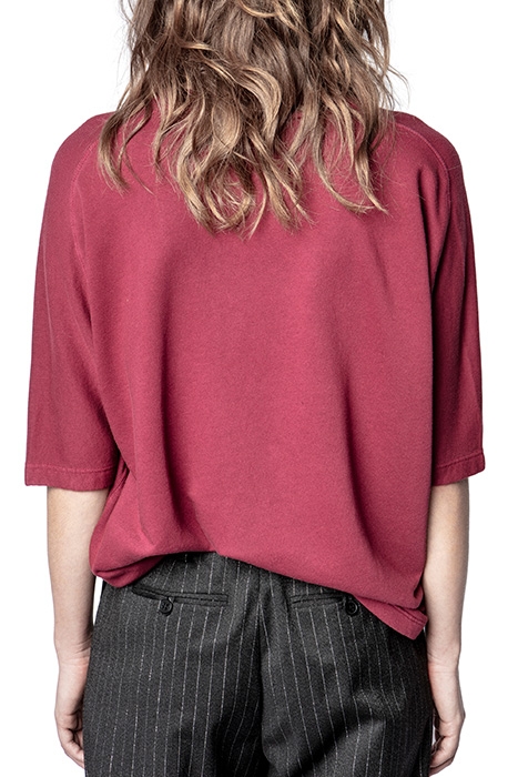 PORTLAND COUP DE COEUR SWEAT BORDEAUX 2