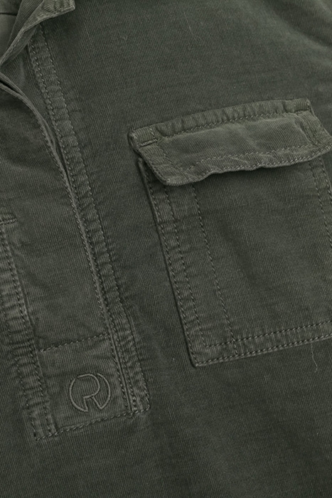 VELOURS DRESS GREEN 5