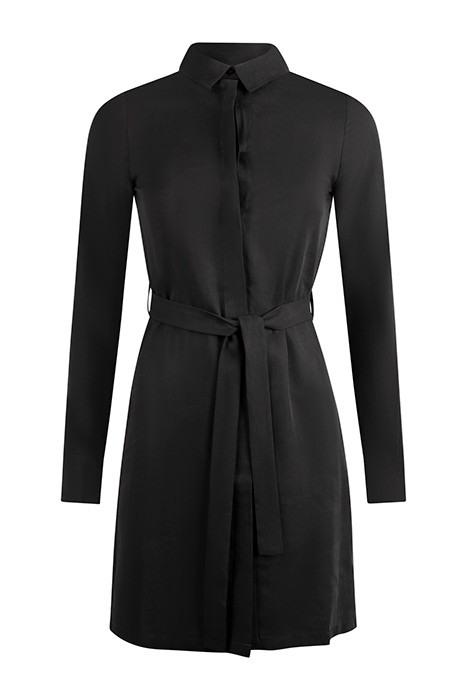 PERI TWILL DRESS L/S ANTHRACITE 1