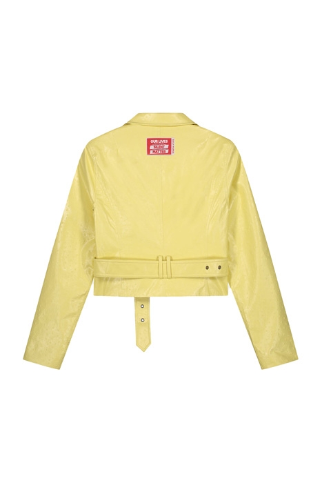 YELLOW OSTRICH KALAT BLAZER 4