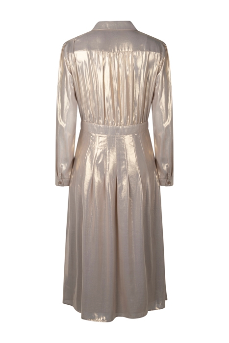 GRULLO ABITO GEORGETTE LAMINAT LIGHT SAND 2