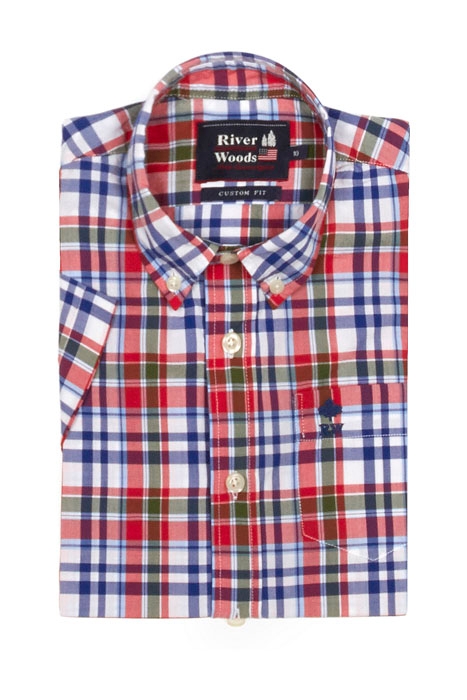 CUSTOM FIT BOSTON SHIRT MULTI 1