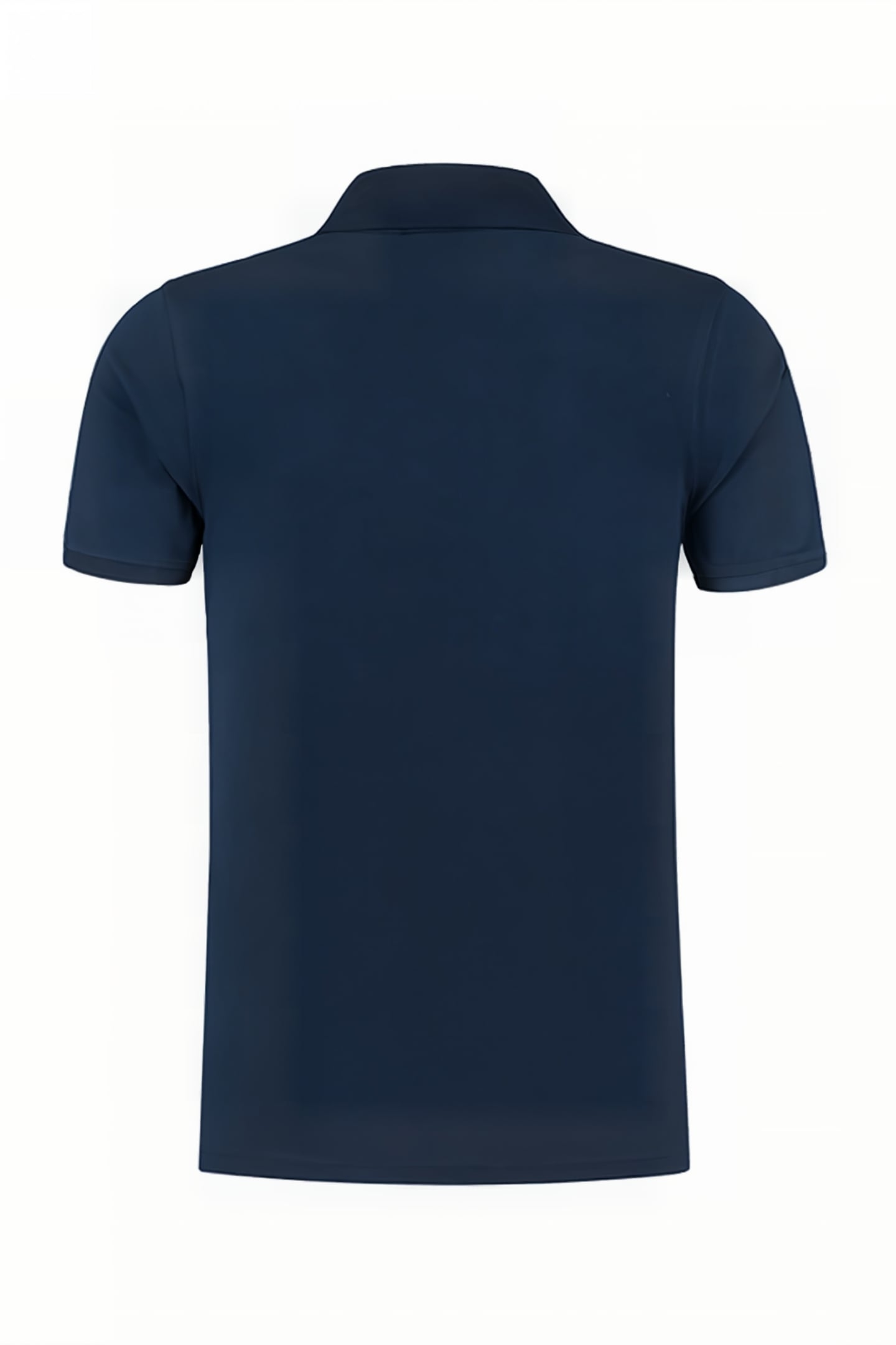 MEN PIQUE STRETCH POLO JUSTIN DARK NAVY BLUE 2