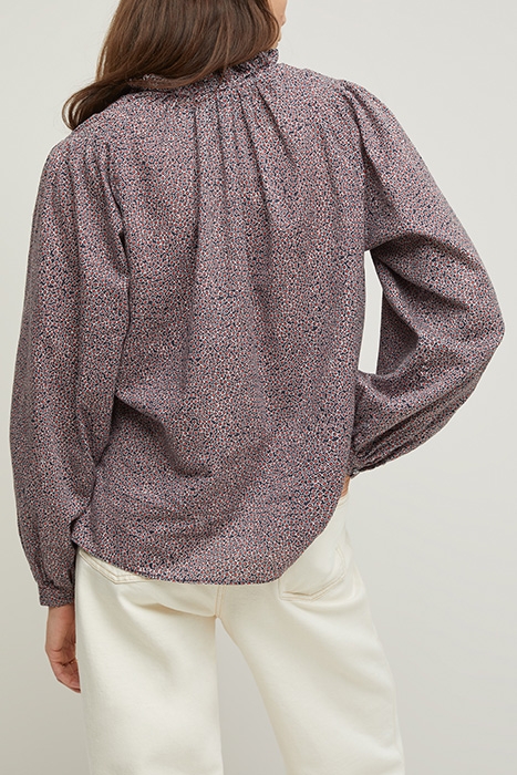 CLOSED SCARLETT BLOUSES AMARANTH RED 2