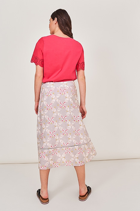 DIXIE LINEN SKIRT NAT 3