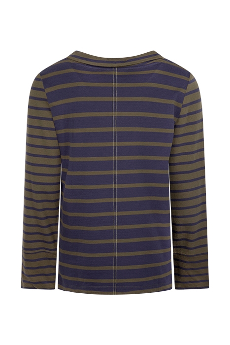 POPPY JERSEY TOP GREEN MULTI 2