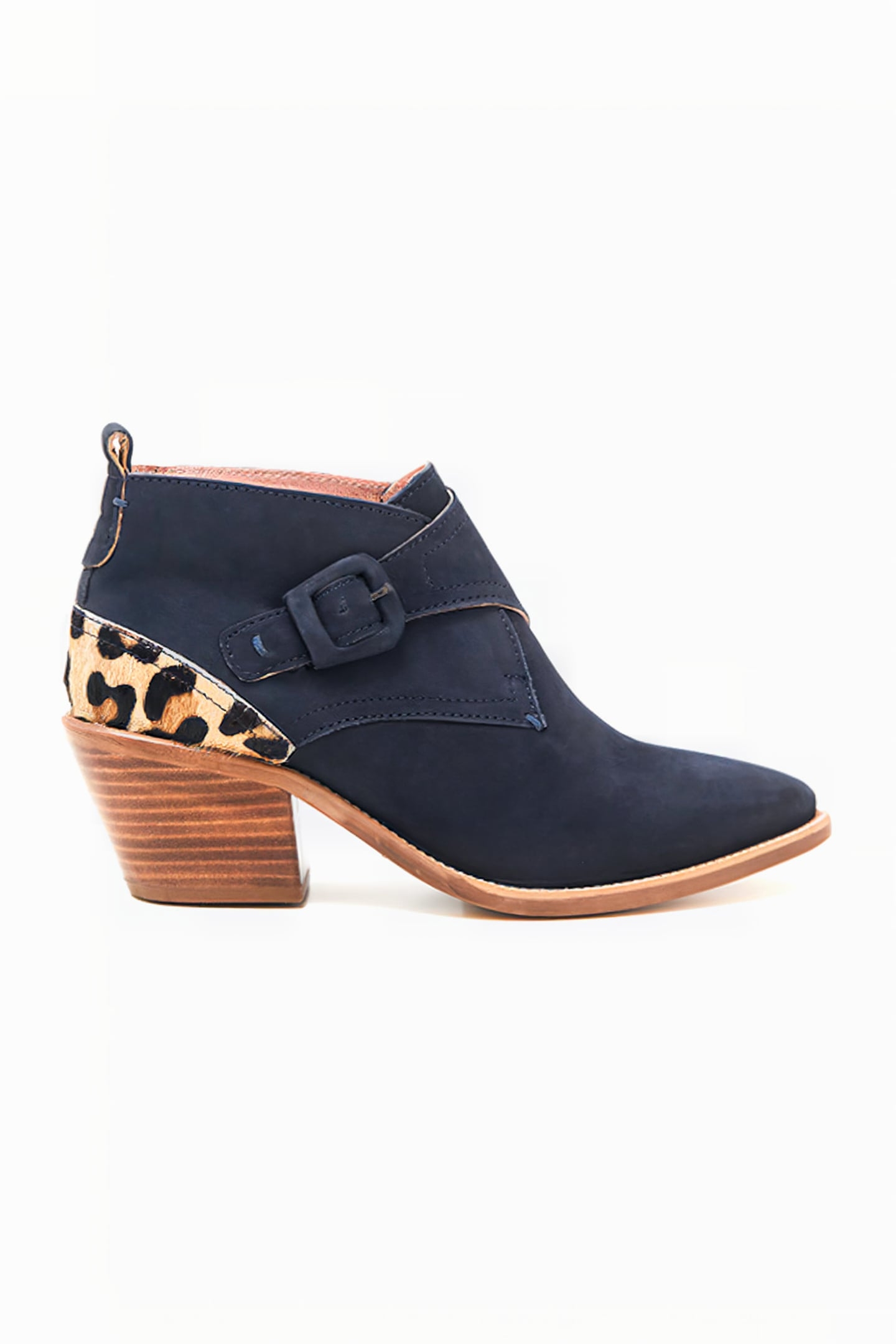WESTERN MONK ANKLE BOOT DARK NAVY 1