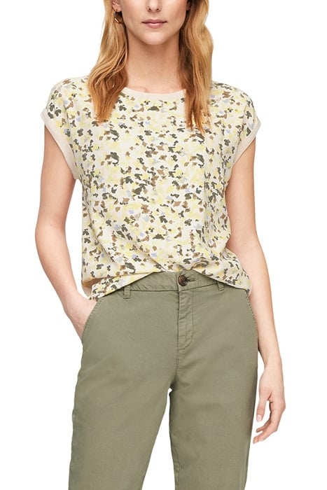 T-SHIRT SHORT SLEEVE LOO RED LABEL OFF-WHITE ALL OVER 3