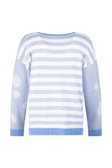 ABSTRACT FLORAL JUMPER BLUE MULTI 2