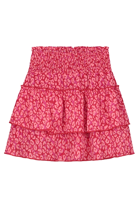 GIRLS ADEJE SKIRT TROPICAL TIGER CHILI RED 6