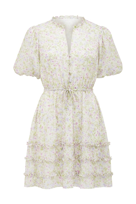 LEAH RUFFLE MINI DRESS DREAMCATCHER DITSY 1