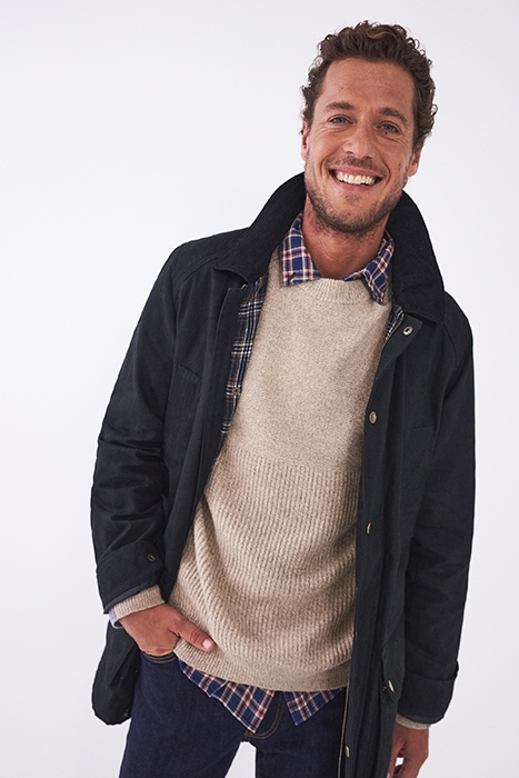 CHARNWOOD 4 POCKET JACKET WASHED BLACK 2