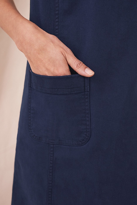 JANEY  COTTON PINAFORE DARK NAVY 4