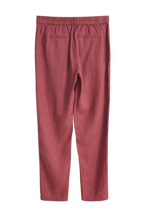 MADDIE LINEN TROUSER MID PLUM 6