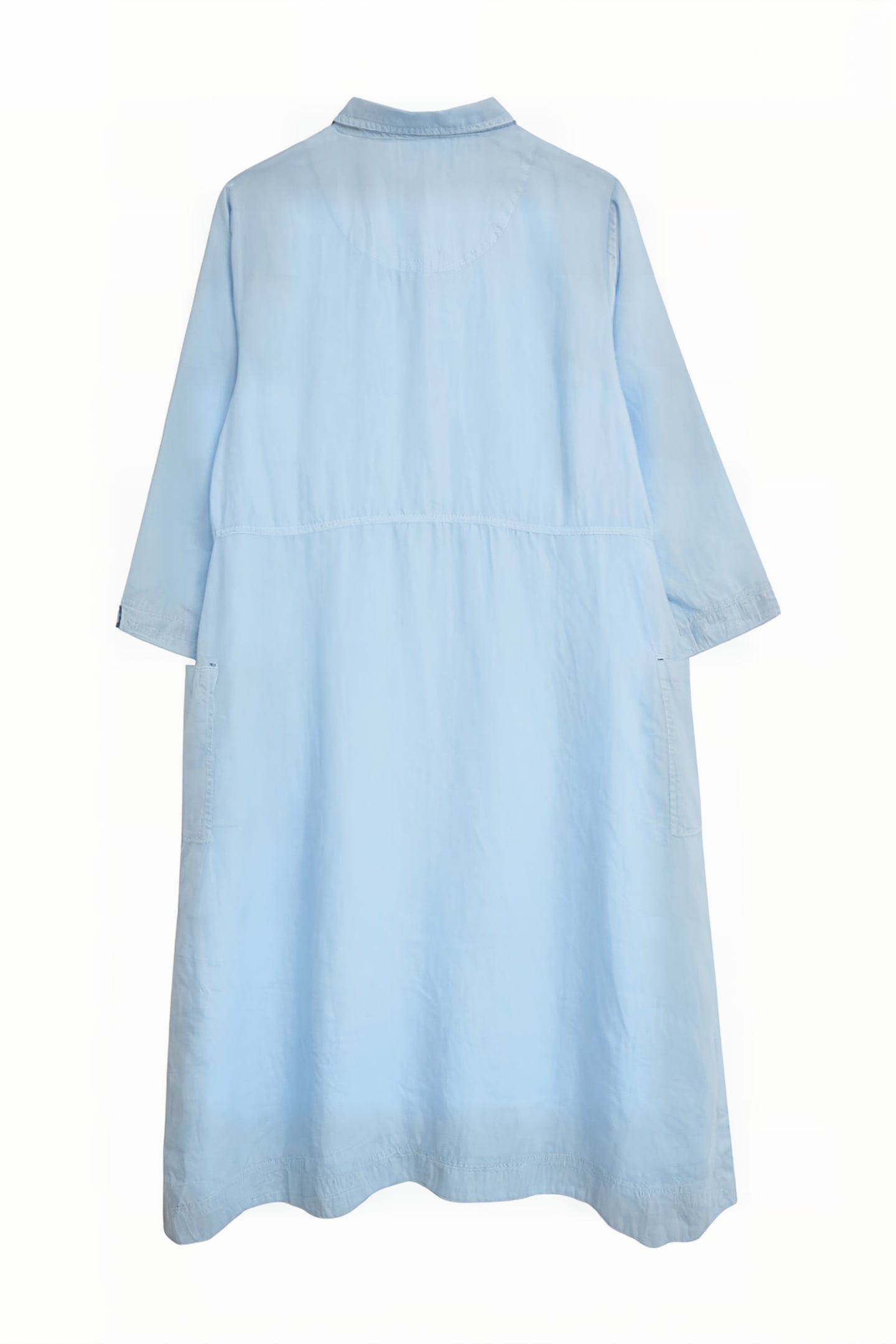 ROSIE LINEN SHIRT DRE  BLUE 6