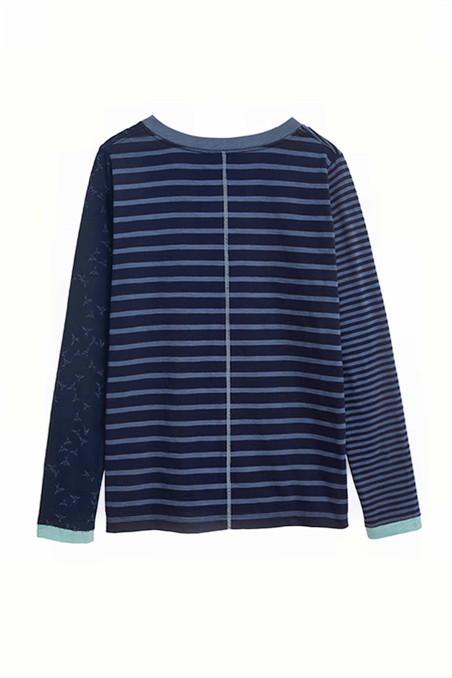 LS NELLY PRINT MIX TEE NAVY MULTI 5