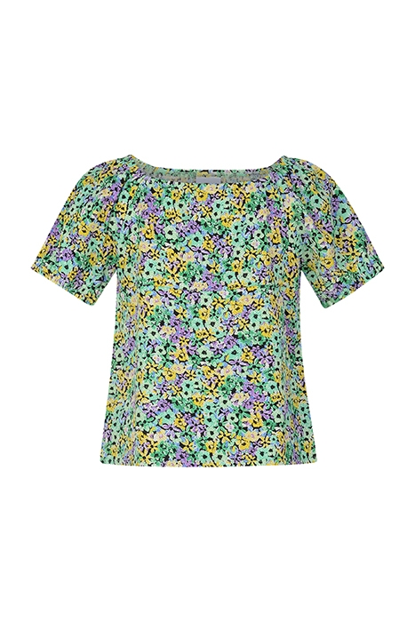 Flower top jill&mitch by shoeby lightyellow 2