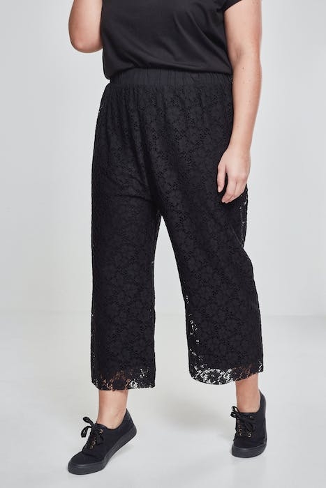 LADIES LACES CULOTTE BLACK 2