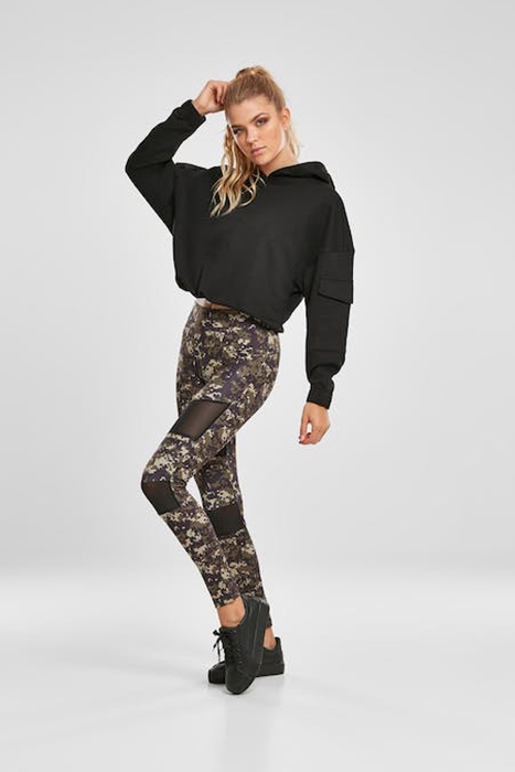 LADIES CAMO TECH MESH LEGGINGS WOOD DIGITAL CAMO 4