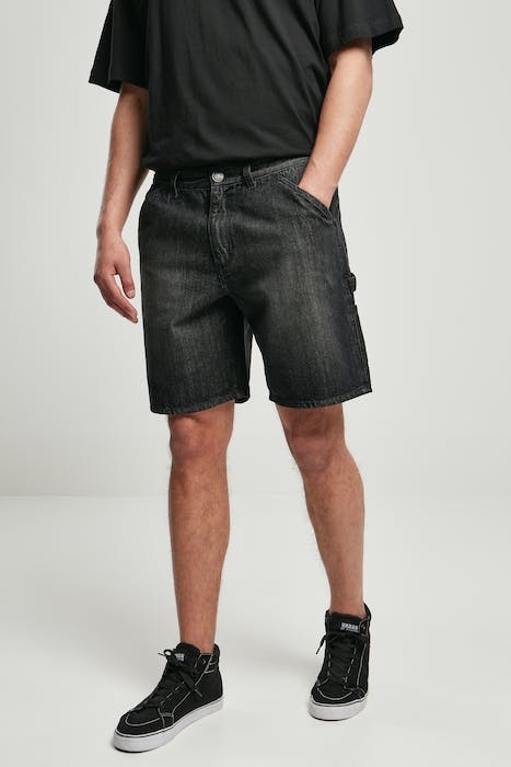 CARPENTER JEANS SHORTS REAL BLACK WASHED 2