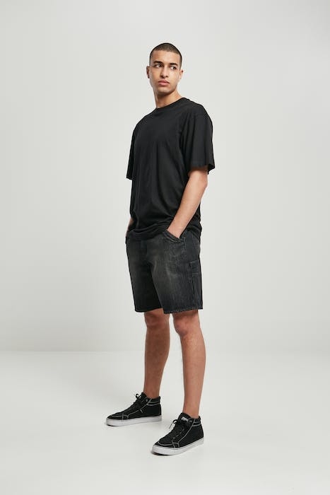 CARPENTER JEANS SHORTS REAL BLACK WASHED 4