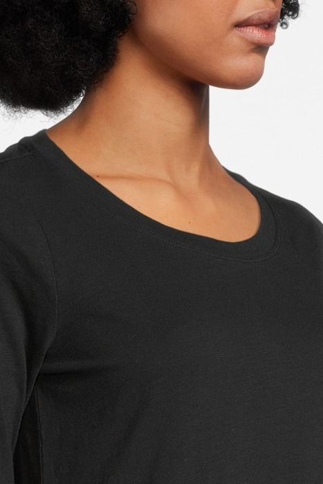 T-SHIRT JERSEY LONG SLEEVES 81101358 BLACK 4