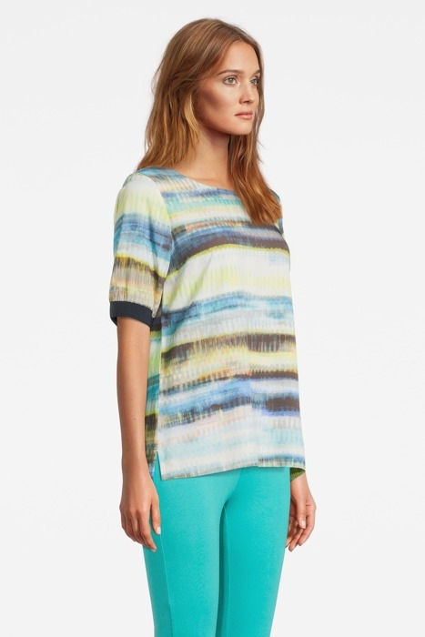 BLOUSE WOVEN 1/2 SLEEVES 82001236 NIGHT SKY 3