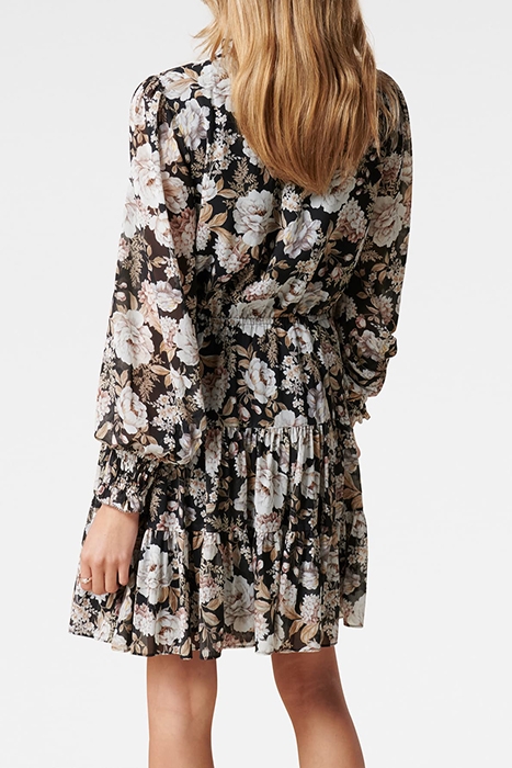 HUNTER TIERED SKATER DRESS BLACKBURN FLORAL 2