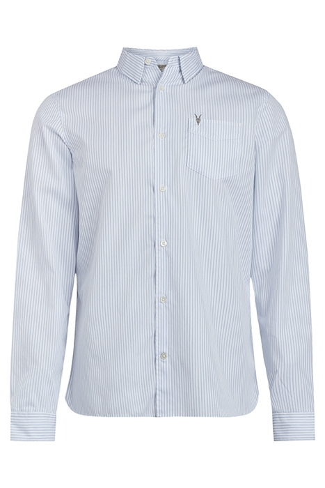 ROWLAND LS SHIRT WHITE/BLUE 1